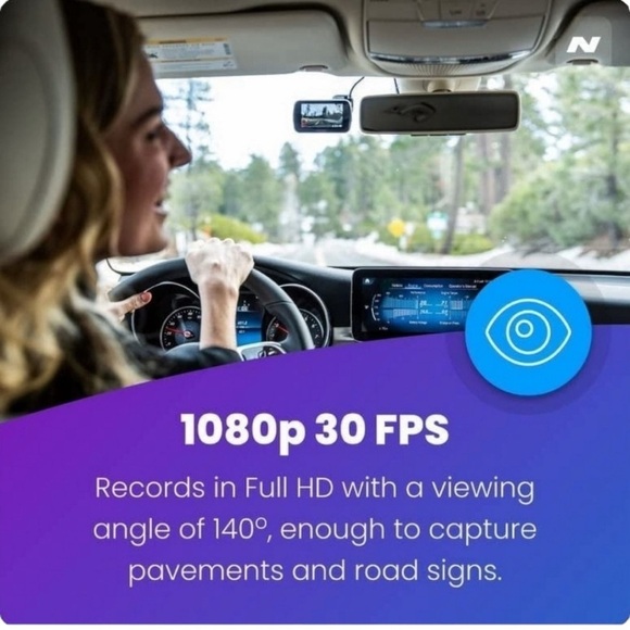 Nextbase 222X Compact Dual Dash Cam Front & Rear 2.5" HD IPS Screen, 1080p Full - Picture 8 of 16